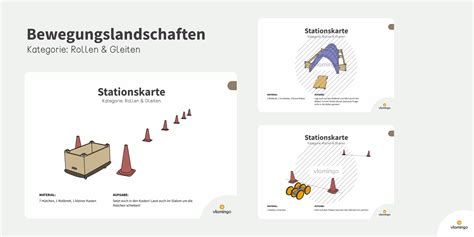 Bewegungslandschaften 100 Stationskarten fürs Kinderturnen etc