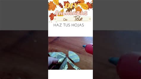 DIY Calabazas de tela diyideas calabazas manualidades otoño