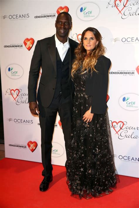 Photo Omar Sy Et Sa Femme H L Ne Lors Du Par Coeur Gala Pour Les