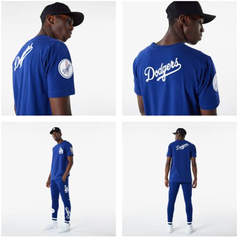 Los Angeles Dodgers Mens T Shirt New Era Elite Dark Royal Blue Tee