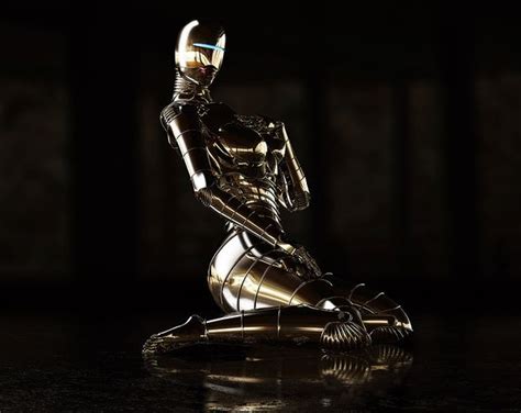 Sexy Metal By Souverein Via Behance Concept Art Digital Robot Concept Art Robot Art