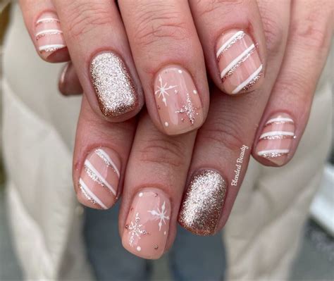Nude Christmas Nails Styles To Try This Festive Season Nail