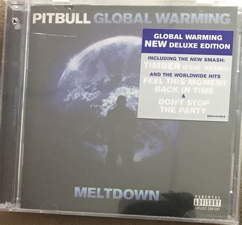 Pitbull Global Warming Meltdown Pa New Cd With Hype Sticker 17