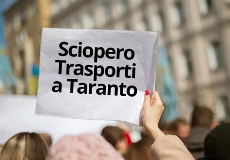 Sciopero Trasporti Taranto Gir