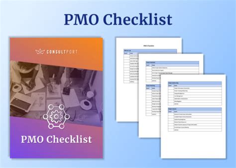 Pmo Templates Checklist Consultport