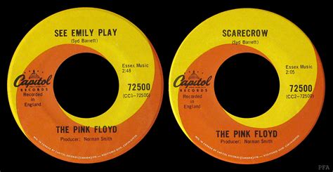 Pink Floyd Archives Canadian 45 Discography