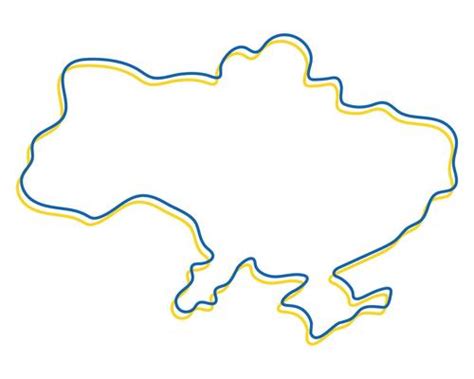 Ukraine Outline Vector Art, Icons, and Graphics for Free Download