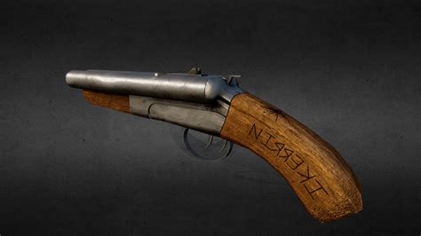 Shotgun 3d Model By Ikerrin [ec77b74] Sketchfab