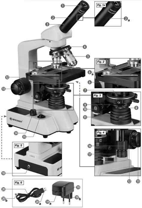 Bresser 5102000 Transmitted Light Microscopes Instruction Manual