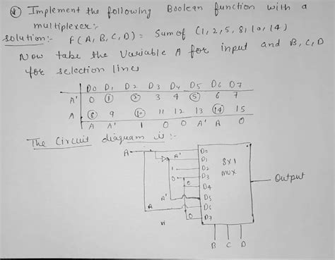 Solved Needed Help With The Question Implement The Following Boolean