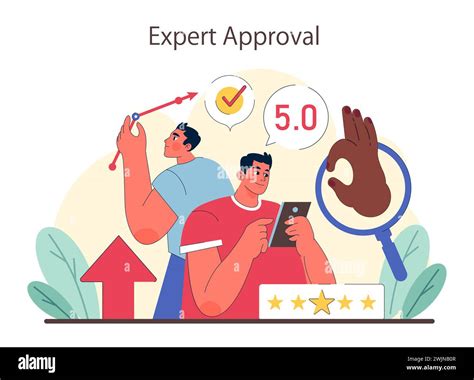 Social Proof And Expert Approval Concept Illustrating The Impact Of