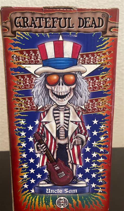 Grateful Dead Uncle Sam Bobblehead Limited Edition Vintage Etsy