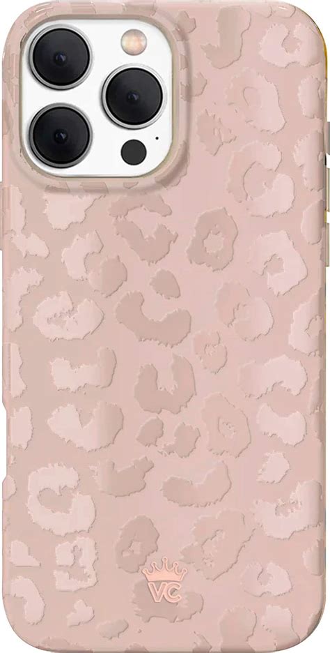 Velvet Caviar Magsafe Case For Apple Iphone Pro Max Leopard Nude
