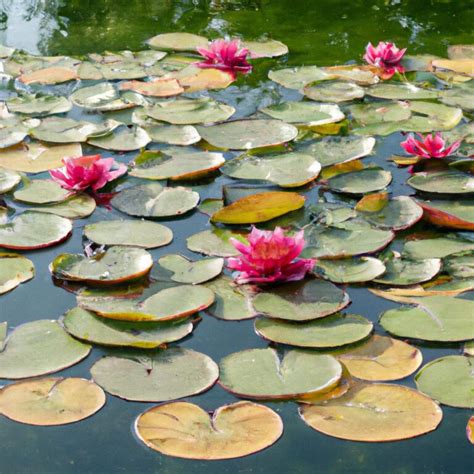 La Planta De Nenúfar Es Una Planta Acuática Cuyas Hojas Flotantes