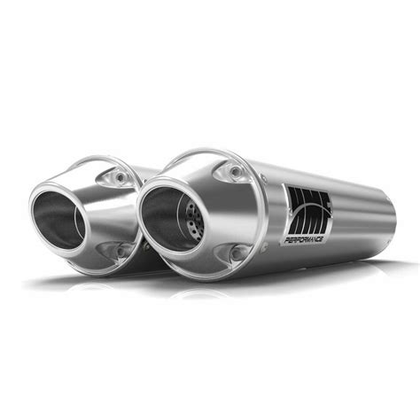 Hmf Performance Series Dual Slip On Exhaust System Polaris Rzr Pro Xp