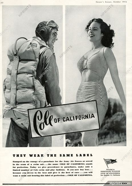 Cole Of California Swimwear — Vintage Original Prints