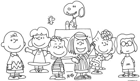 Dibujos Para Colorear Charlie Brown Imprimible Gratis Para Los Ni Os