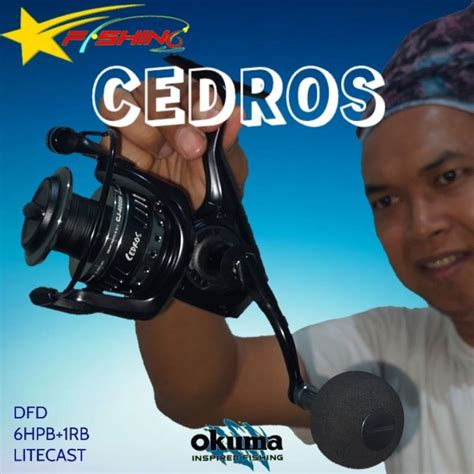 Jual Spinning Reel Pancing Okuma Cedros Cj H H