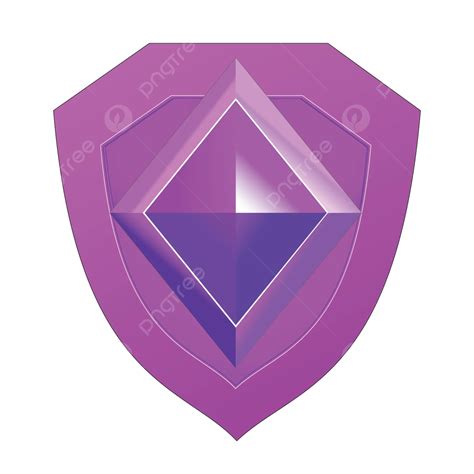 Purpule Shield Vector Shield Shield D Shield Design Png And Vector