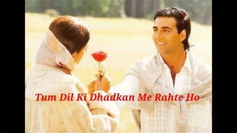 Tum Dil Ki Dhadkan Mein Rahte Ho Song Kumar Sanu Anuradha Paudwal