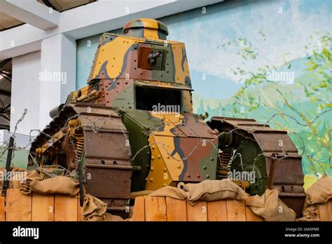 Char Renault Ft Tank At Museum Of Armored Vehicles In Saumur France