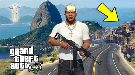 Jogando Gta No Rio De Janeiro Mapa Incr Vel Youtube