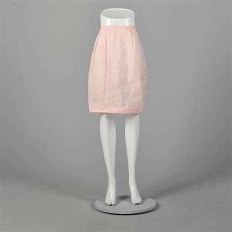 Small S Pink Half Slip Vintage Lingerie Short Nyl Gem