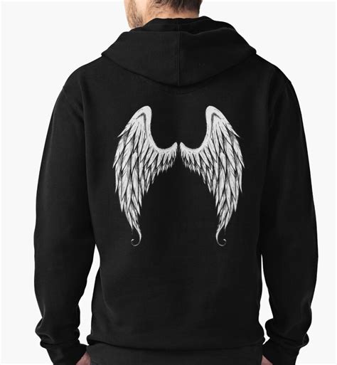 "Angel Wings Hoodie" Pullover Hoodies by Bradsite | Redbubble