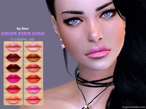 Base Game Found In TSR Category Sims 4 Female Lipstick Lip Gloss