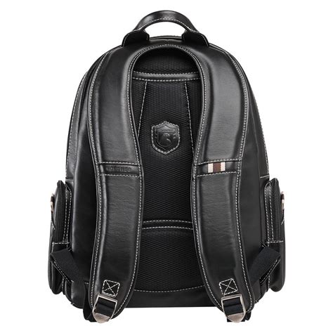 Mochila De Couro Nordweg P Notebook Nw A Italiano Preto Viajante