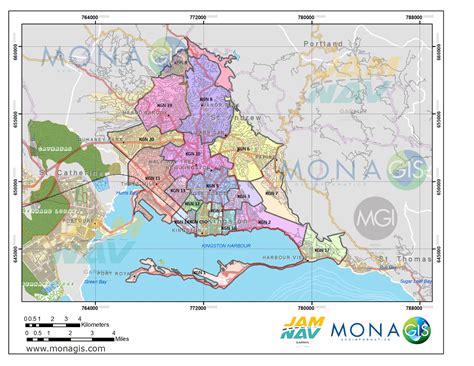 Mgi Monagis On Twitter A Map Of Kingstons Postal Code