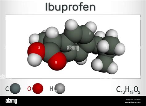 Ibuprofen D Structure