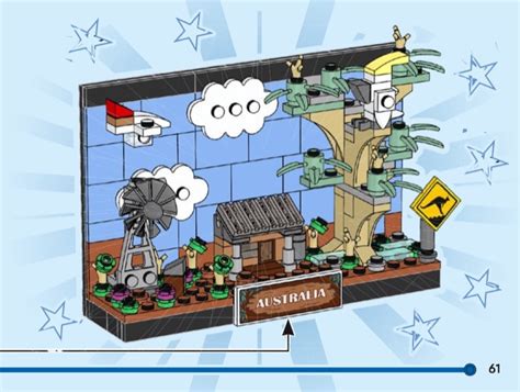 Lego Australia Postcard Instructions Creator Postcard