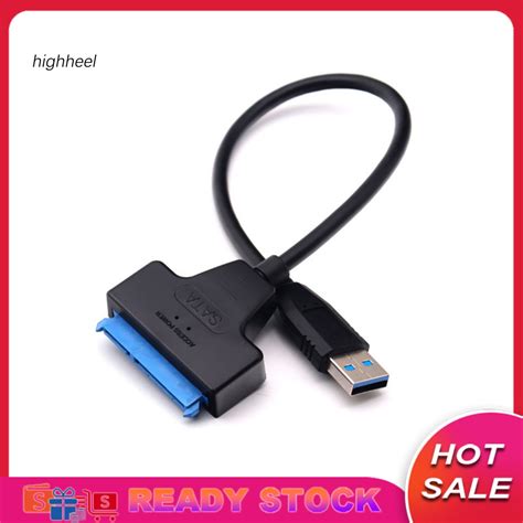 พร้อมส่ง สายเคเบิลอะแดปเตอร์ Sata Usb30 เป็น Sata 25 35 นิ้ว ความเร็วสูง แบบพกพา Shopee Thailand