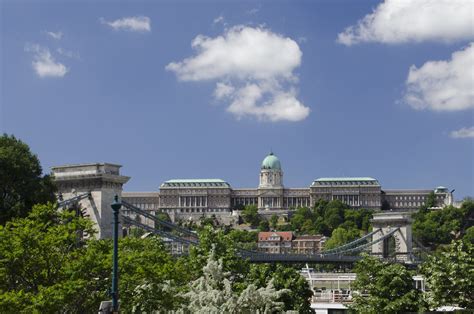 budapeste Antigo palácio real Chain Bridge sobre o Danub Flickr