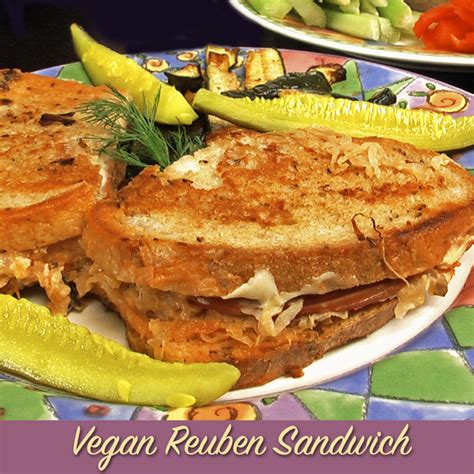 Reuben-Style Sandwiches - Jazzy Vegetarian - Vegan and Delicious!