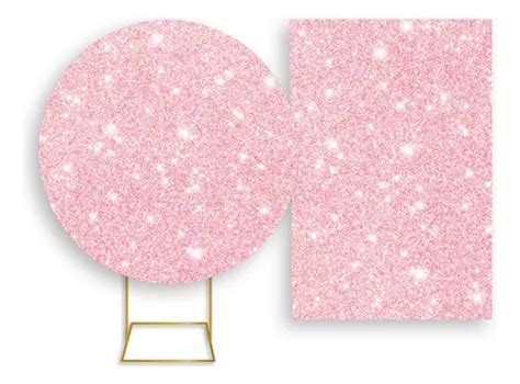 Painel Festa1 5x1 5 Vertical 2 2x1 5 Efeito Glitter Rosa 19 Cor