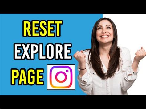 How To Reset Instagram Explore Page Youtube