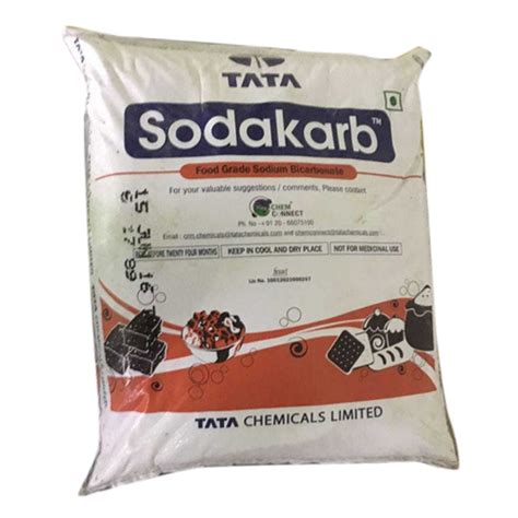 Powder Sodium Bicarbonate Packaging Size 50 Kg Packaging Type Bag