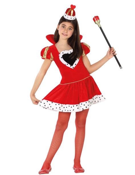 Costume Regina Di Cuori Bambina Costumi Bambini E Vestiti Di Carnevale