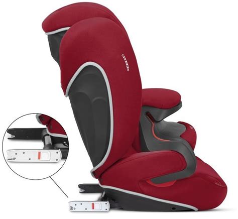 Cybex Pallas B Fix Fotelik Samochodowy Kg Dynamic Red