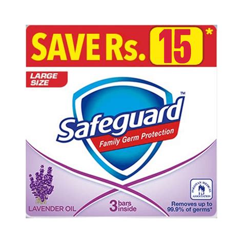 Buy Safeguard Lavender Pack Of 3 Save Rs15 At Best Price Grocerapp