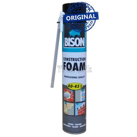 Bison Pu Construction Foam Fixing Sealing Mounting Ml Mart