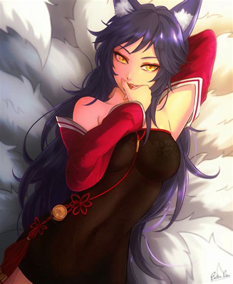 SFW Ahri By Whisky Hentai Foundry