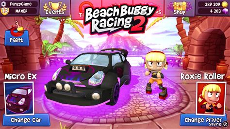 Roxie Roller Ft Micro EX Beach Buggy Racing 2 YouTube