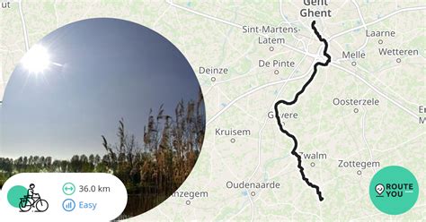 Elst Gent Recreatieve Fietsroute Routeyou