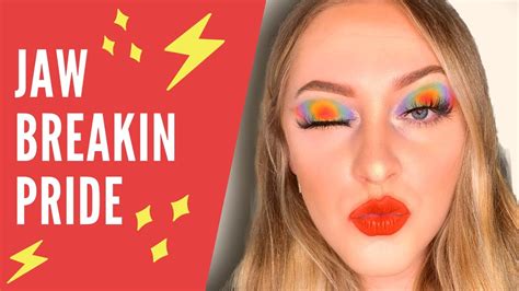 Pride Month Makeup Tutorial Jawbreaker Palette June 2020 Youtube