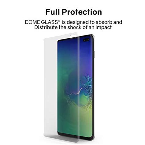 Galaxy S10 5G Screen Protector, [Dome Glass] Full 3D Curved Edge Tempered Glass [Exclusive ...