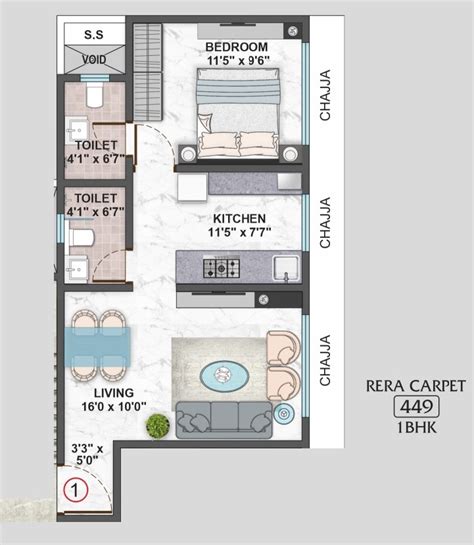 Aadhunik Aura Floor Plans Borivali West Mumbai