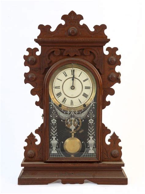 19th Century Seth Thomas Mantel Clock Clocks Mantle And Shelf